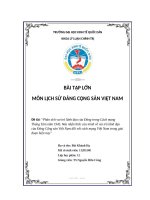 Phân tích vai trò lãnh đạo của đảng trong cách mạng thángtám năm 1945 