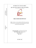 THỰC HÀNH CHUYÊN SÂU Nghiên cứu lý thuyết Mô hình Thiết kế lấy người dùng làm trung tâm và ứng dụng đề xuất giải pháp thiết kế cải thiện ứng dụng Giao Hàng Tiết Kiệm