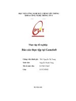 Thực tập tốt nghiệp báo cáo thực tập tại gameloft quản lý phiên bản (version control) và TortoiseSVN ứng dụng CC++ và framework có sẵn để làm bài tập physic 