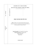 THỰC HÀNH CHUYÊN sâu nghiên cứu lý thuyết mô hình thiết kế lấy người dùng làm trung tâm và ứng dụng đề xuất giải pháp thiết kế cải thiện ứng dụng giao hàng tiết kiệm 