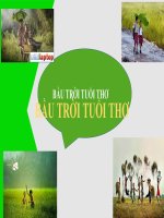 Giáo án trình chiếu (điện tử) Giới thiệu bài học và tri thức Ngữ văn Bài 1 Ngữ văn 7 sách kết nối tri thức với cuộc sống