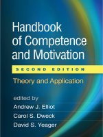 Handbook of Competence and Motivation- Theory and Application