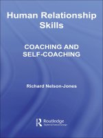 Human Relationship Skills- Coaching and Self-Coaching (4th Edition)