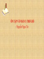 Giáo án dạy thêm ngữ văn 7 sách kết nối tri thức với cuộc sông bài 2 văn bản trở gió 