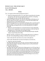Chính sách kinh tế quốc tế  phân tích các nguyên tắc điều chỉnh hoạt động kinh tế quốc tế  cho ví dụ với VN 
