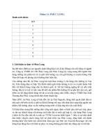 Giới thiệu sơ lược về phúc long cross functional diagrams of PHUC LONG 