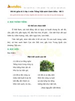 de thi giua ki 2 lop 1 mon tieng viet nam 2021 sach canh dieu de 3 