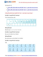 Tải Giải Toán lớp 1 trang 89, 90 SGK: Luyện tập chung chương 2 đầy đủ