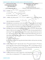 Bộ đề ôn thi vào 10 TPHCM 2022 2023 mon toan co loi giai 