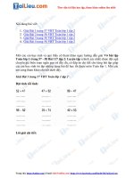 Tải Giải VBT Toán lớp 1 trang 57 - 58 Tập 2 Bài 117 đầy đủ