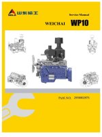sevice manual for weichai wp10 diesel