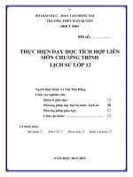 (SKKN HAY NHẤT) khai thác vai trò của yếu tố địa lý trong cuộc chiến tranh của mỹ ở việt nam 