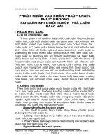 (SKKN HAY NHẤT) kinh nghiệm về việc xây dựng kế hoạch, tổ chức tập luyện môn thể thao tự chọn 