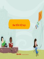 slide giảng dạy tiếng việt 1 bài 48 