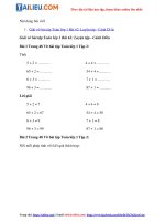 Tải Giải VBT Toán lớp 1 Tập 2 trang 48, 49 Bài 62: Luyện tập - Cánh Diều