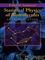 Statistical physics of biomolecules 