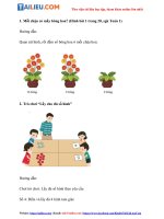 Tải Giải bài tập Toán lớp 1 trang 20: Luyện tập - sách Cánh Diều