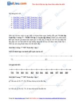 Tải Giải VBT Toán lớp 1 trang 77 - 78 Tập 2 Bài 134 đầy đủ