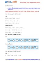 Tải Giải Toán lớp 1 trang 55 SGK: Luyện tập phép trừ trong phạm vi 3 đầy đủ