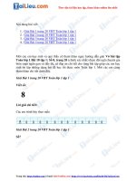 Tải Giải VBT Toán lớp 1 trang 20 Tập 1 Bài 18 đầy đủ