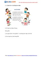 Tải Giải bài tập Toán lớp 1 trang 30: Em vui học toán - sách Cánh Diều