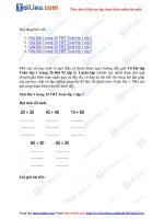 Tải Giải VBT Toán lớp 1 trang 26 Tập 2 Bài 92 đầy đủ