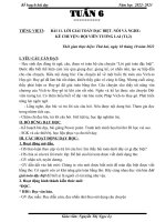 Kế hoạch bài dạy cô ly (3c)   tuần 6 (năm học 2022 2023) 