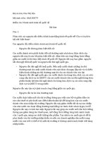 Chính sách kinh tế quốc tế  phân tích các nguyên tắc điều chỉnh hoạt động kinh tế quốc tế  cho ví dụ với VN1 