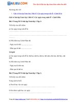 Tải Giải VBT Toán lớp 1 Tập 2 trang 58, 59 Bài 67: Các ngày trong tuần lễ - Cánh Diều