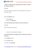 Tải Giải bài tập Toán lớp 1 trang 23: Nhiều hơn - Ít hơn - Bằng nhau - sách Cánh Diều