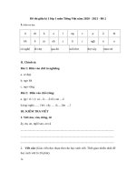 de thi giua ki 1 lop 1 mon tieng viet nam 2020 2021 de 2 