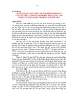 (SKKN HAY NHẤT) áp dụng dạy lồng ghép chương trình pokemon cùng em học an toàn giao thông nhằm nâng cao chất lượng giáo dục cho học sinh lớp một 