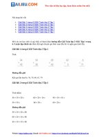 Tải Giải Toán lớp 2 trang 6 SGK Tập 1: Luyện tập đầy đủ