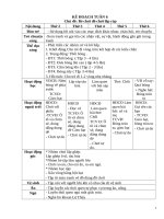 TUẦN 6 đồ chơi lắp ráp 