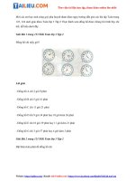 Tải Giải Toán lớp 3 trang 123, 124 SGK Tập 2 Bài 1, 2, 3 đầy đủ