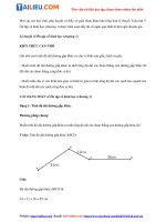 Tải Tổng hợp lý thuyết Toán lớp 3: Ôn tập về hình học (chương 1) đầy đủ