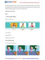 Tải Tiếng Anh lớp 3 Unit 1 Ethics trang 19 iLearn Smart Start