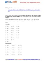 Tải Giải Toán lớp 2 trang 69, 70 SGK Tập 1: Bảng trừ - Luyện tập đầy đủ