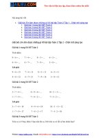 Tải Giải vở bài tập Toán lớp 2 Tập 1 trang 56: Em làm được những gì - sách Chân trời sáng tạo