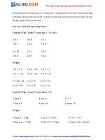 Tải Giải Toán 3 Bảng nhân 3 trang 16, 17 Cánh diều