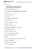 Tải Giải VBT Tiếng Việt 3 Chính tả - Tuần 6 trang 25, 27 Tập 1