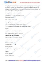 Tải Giải toán lớp 4 trang 96 SGK tập 1: Dấu hiệu chia hết cho 5