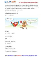 Tải Tiếng Anh lớp 3 Unit 8 Language Focus 1A trang 132 Explore Our World Cánh diều