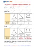 Tải Giải Toán 3 Bài 19: Hình tam giác, hình tứ giác. Hình chữ nhật, hình vuông trang 56-60 Kết nối t...
