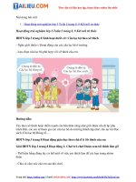 Tải Tuần 2 trang 8, 9 SGK Hoạt động trải nghiệm lớp 3 Kết nối tri thức