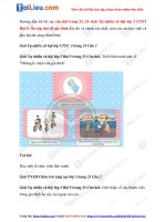 Tải Giải Bài 5: Ôn tập chủ đề gia đình trang 23, 24 TNXH lớp 3 Chân trời sáng tạo