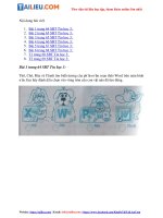 Tải Giải SBT Tin học 3 Bài 1: Bước đầu soạn thảo (đầy đủ nhất)