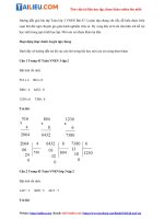 Tải Giải Bài 67: Luyện tập chung Toán VNEN lớp 3