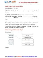 Tải Giải VBT Toán lớp 4 trang 12 Tập 1 bài 1, 2, 3, 4 chính xác