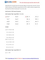 Tải Giải Toán 3 Em làm được những gì? trang 49 Chân trời sáng tạo